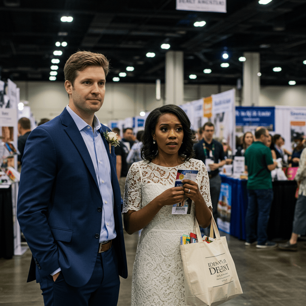 Couple disappointed after a bridal show